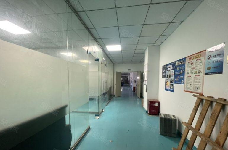 塘厦石马新空楼上600平标准厂房，格局好精装修地坪漆低价出