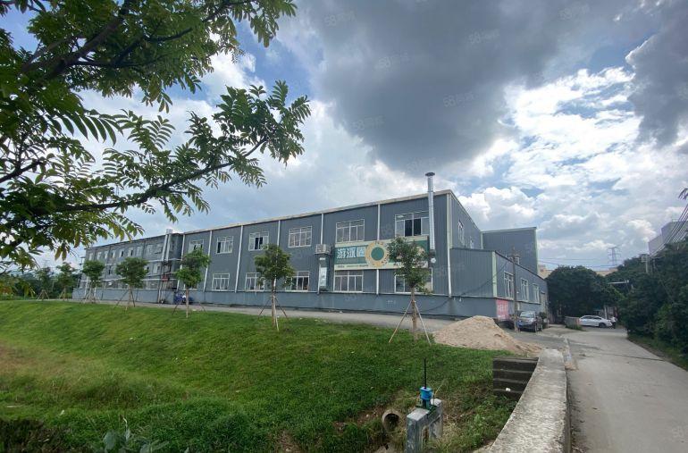 塘厦凤凰岗新出一层钢构厂房750平层高9米现成装修 交通方便