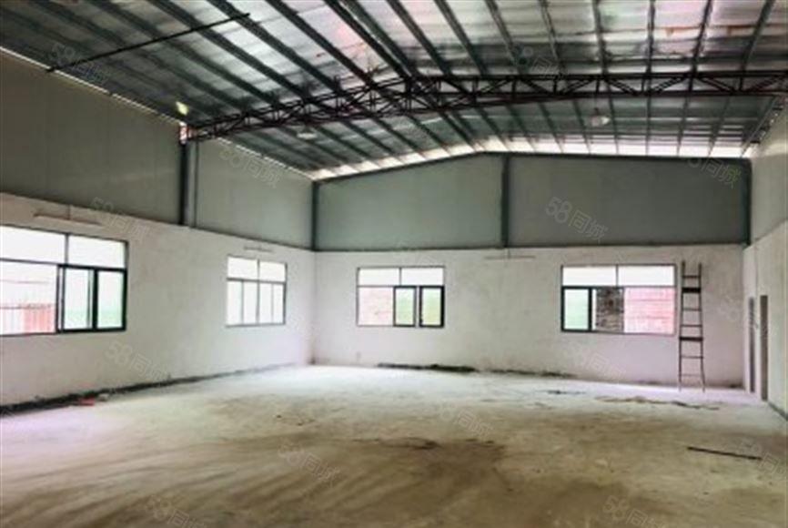 凤凰岗原房东出租，水口滴水6米高单一层200平钢结构厂房出租