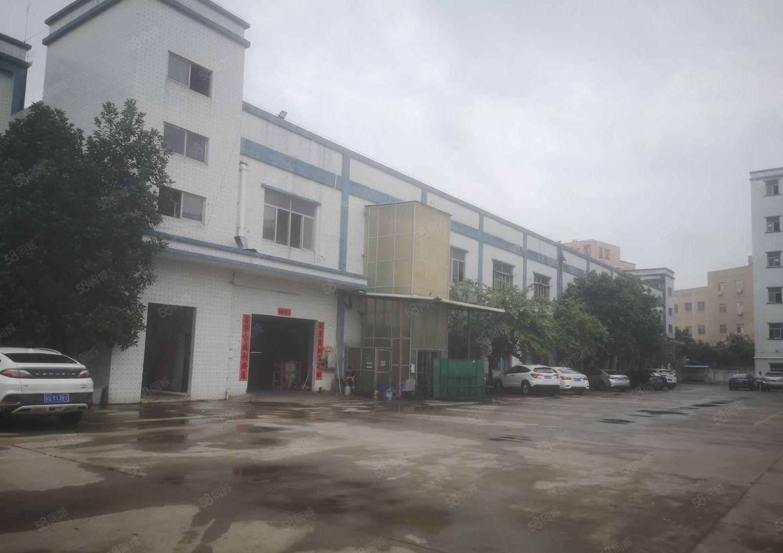 塘厦镇成熟园区 新出楼上1080平厂房出租 带装修空地大