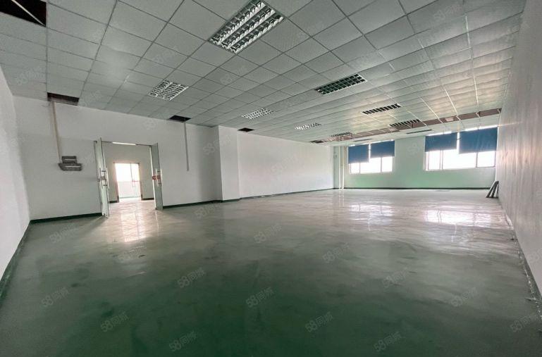 塘厦2000平楼上现成装修办公室水电齐全实际面积低价厂房出租