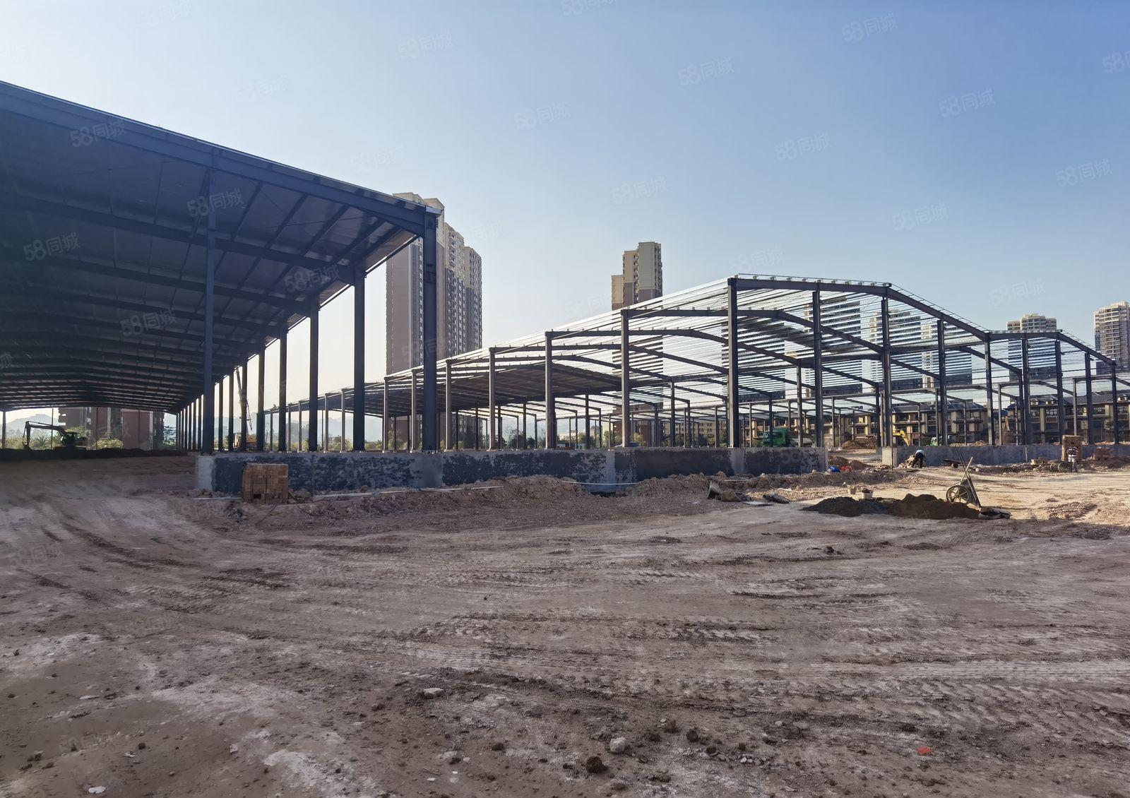 塘厦高铁站旁标准物流园23000平 实际面积出租 价格面谈