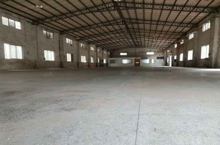 塘厦高速口新空单一层钢构厂房1960平，高8精装办公室空地大