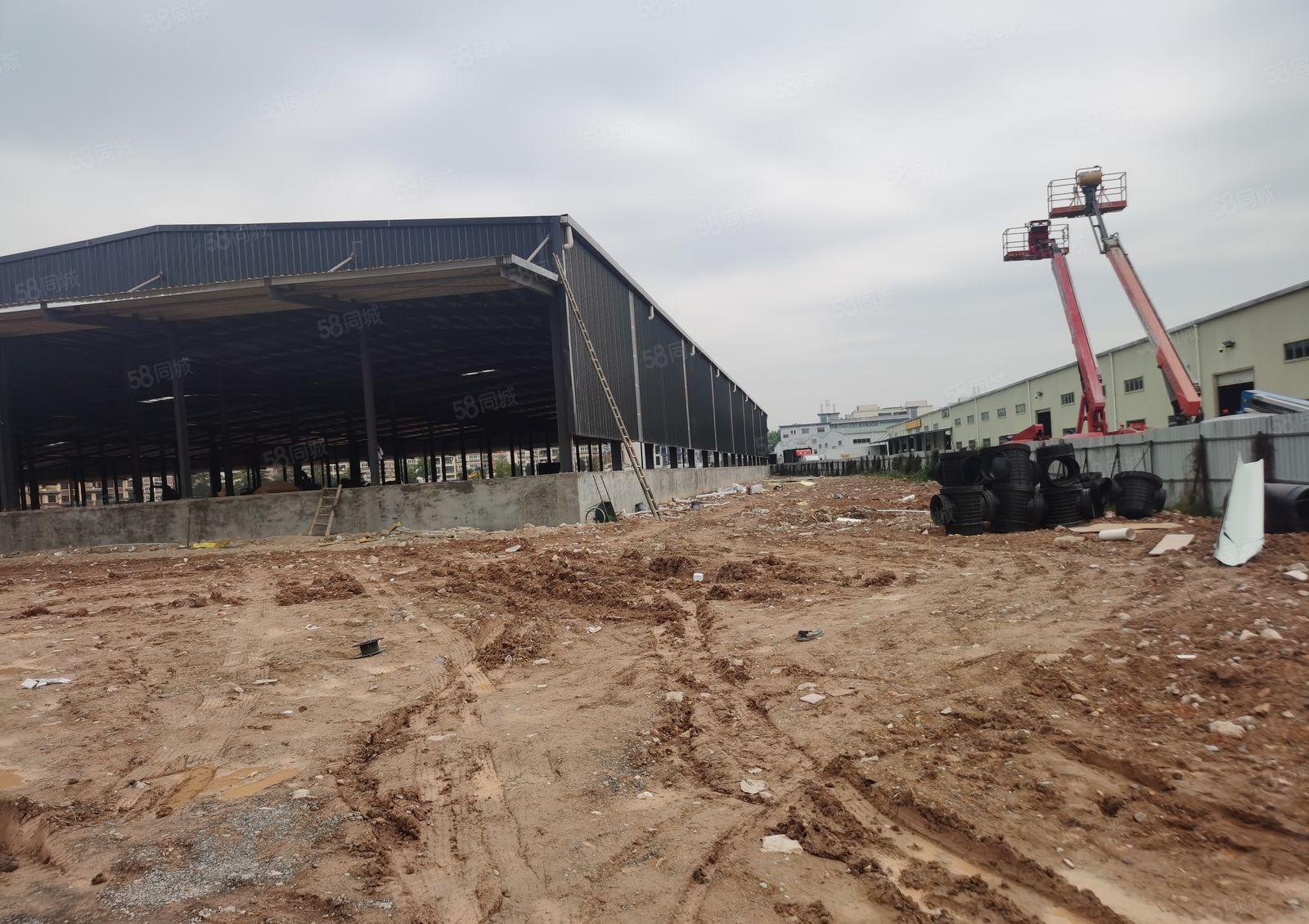 塘厦大坪高速口新建双面卸货平台厂房物流仓库，空地15000平