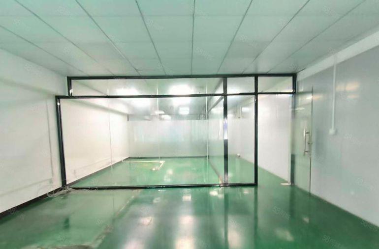 塘厦科苑城零公摊楼上900平精装修办公前台水电 标准厂房出租