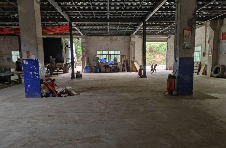 塘厦原房东独栋厂房一楼580平仓库厂房出租，实际面积，马路边