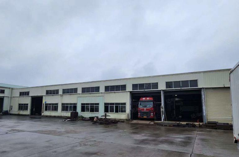 塘厦迎宾高速口2586平独栋钢构厂房出租空地超大，带办公装修