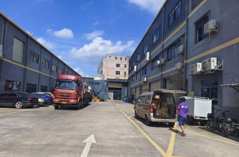 塘厦外环高速独栋钢构厂房800平出租，现成装修办公喷淋空地大