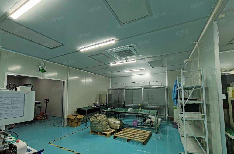 漂亮精装修楼上小面积无尘车间520平厂房出租，水电全近深圳