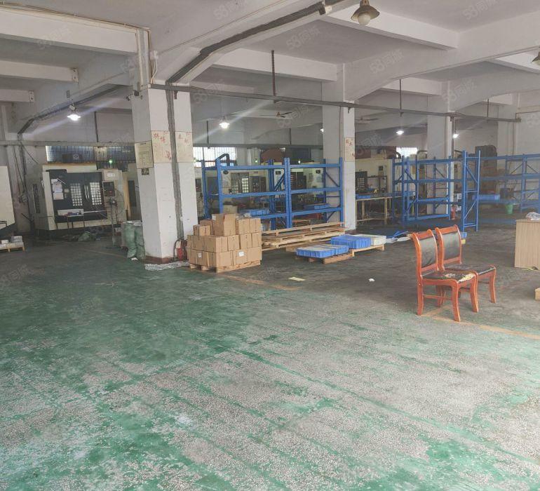 塘厦莲湖原房东一楼950平标准厂房出租，带装修办公室，实际租