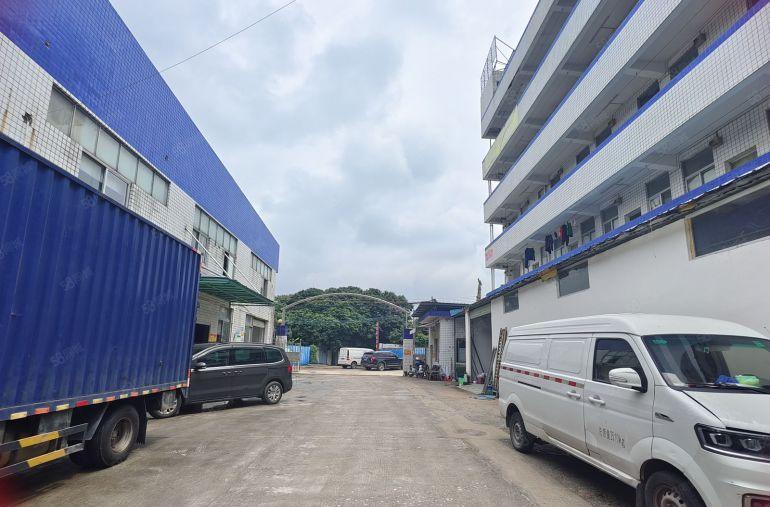 18元0公摊 塘厦外环高速口独院6000平空地大厂房仓库出租