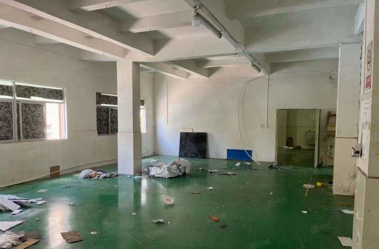 ！蛟乙塘厂房2楼650平米现成办公室装修，水电到位