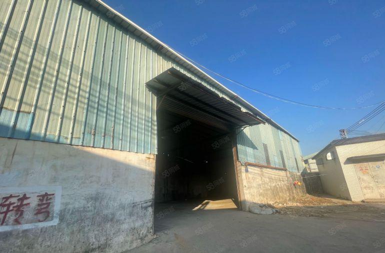 塘厦石鼓钢结构厂房滴水8米，进挂车，带办公室，现成水电