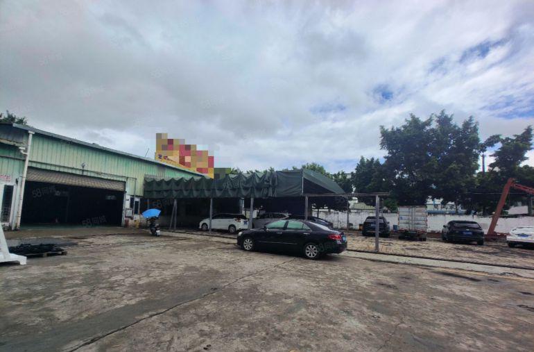 大路边原房东独院，适合放建材设备加工废品打包铁皮钢构厂房出租