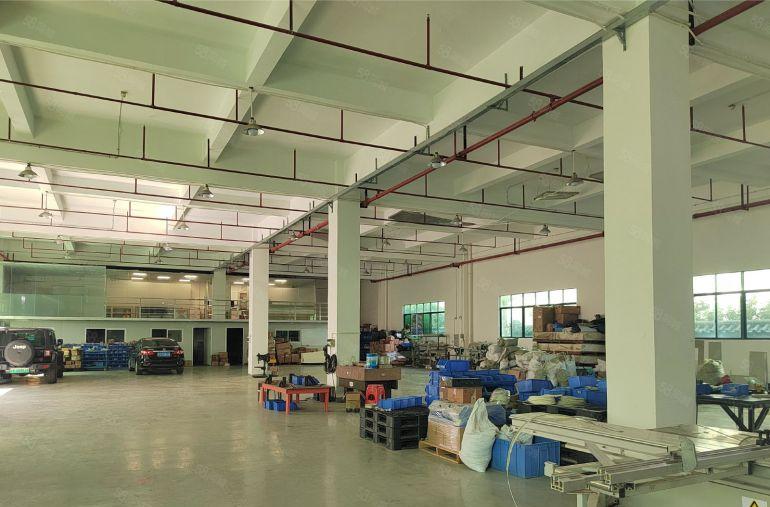 塘厦新空原房东独院一楼高7米带装修厂房仓库出租，可进拖头车