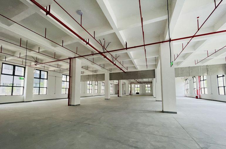 塘厦高端园区独栋8000平单层1500平红本厂房出租