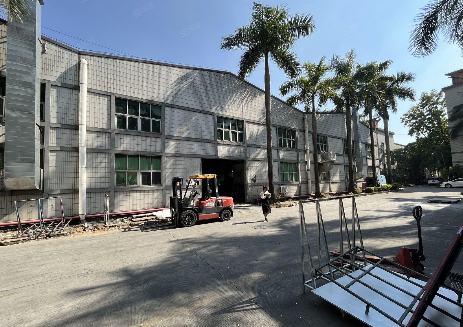 塘厦重型钢构厂房2500平出租，高8米，大型工业园内可进拖车