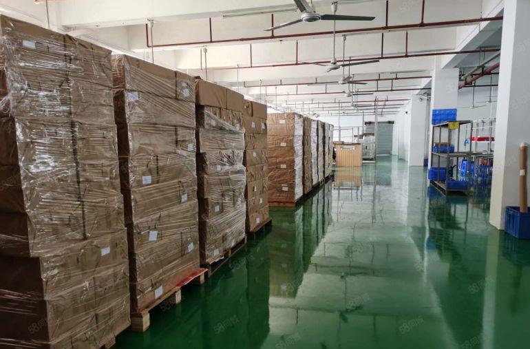 塘厦沙湖一手房东自建楼上2000平带办公装修厂房仓库低价出租