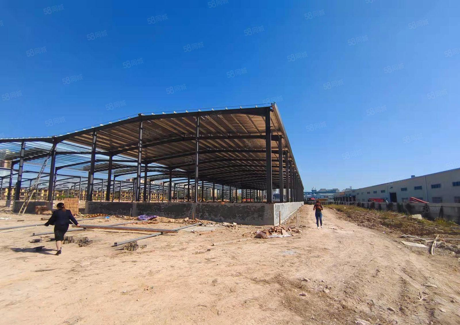 塘厦大坪高速口新建双面卸货平台厂房物流仓库，空地15000平