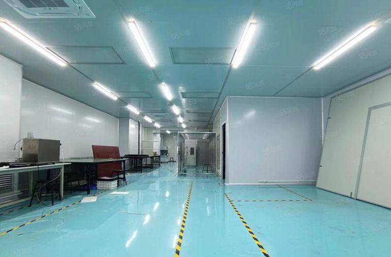 漂亮精装修楼上小面积无尘车间520平厂房出租，水电全近深圳