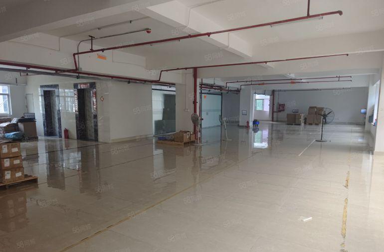 塘厦大坪高速路口新出3楼650平精装修厂房出租，带消防喷淋