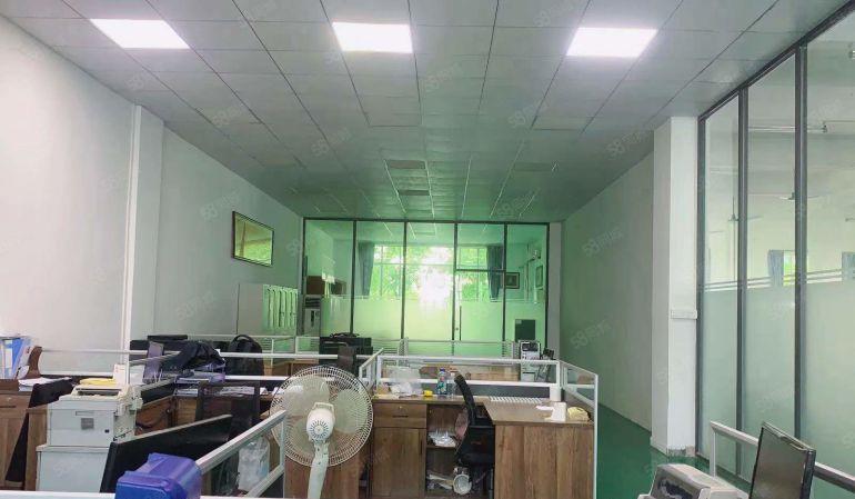 塘厦林村工业区新空楼上500平标准厂房，精装修办公地坪漆出租