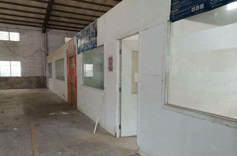 塘厦高速口新空单一层钢构厂房1960平，高8精装办公室空地大