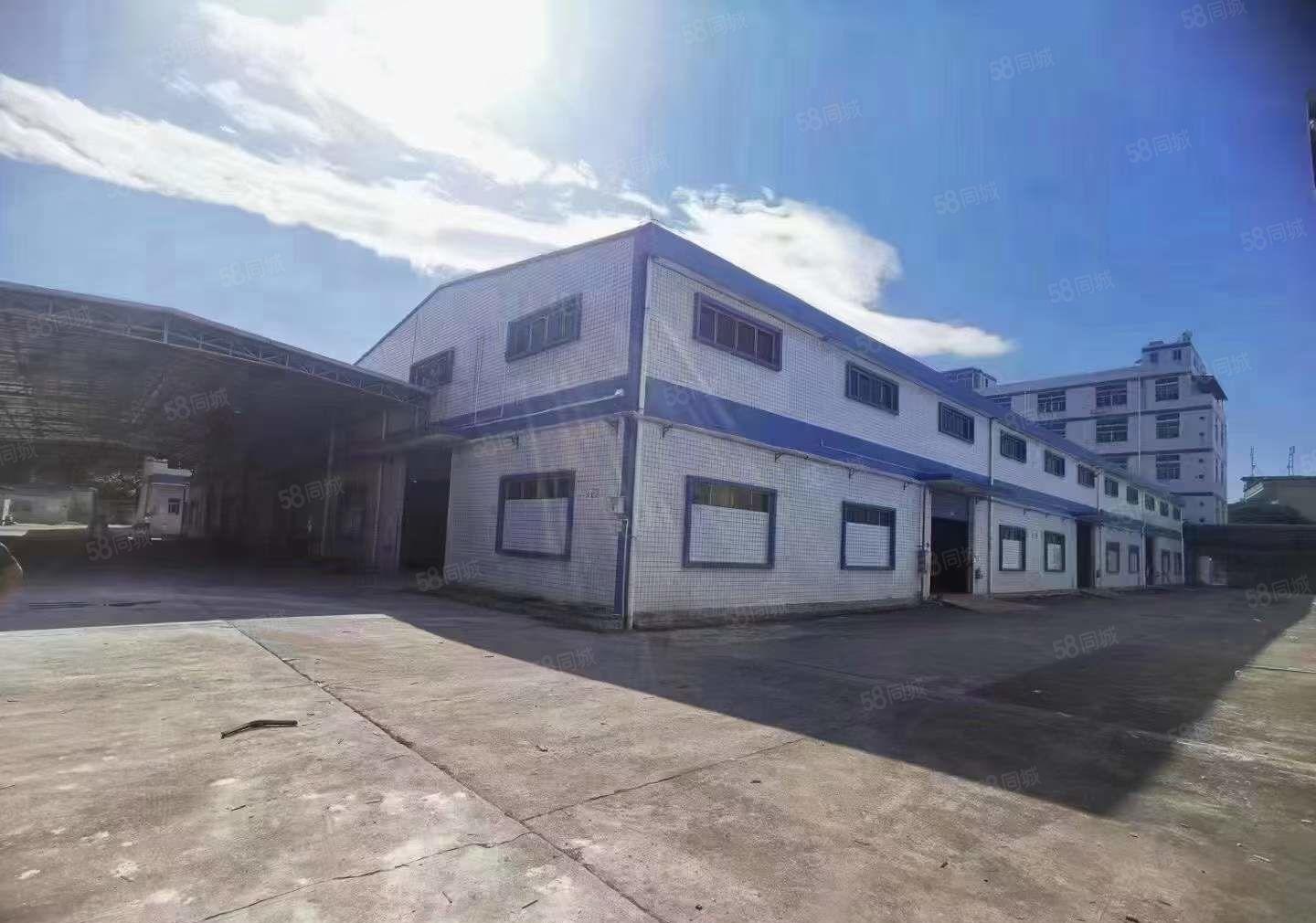 东莞 新出独门独院43800平方 标准厂房，单一层高度8米