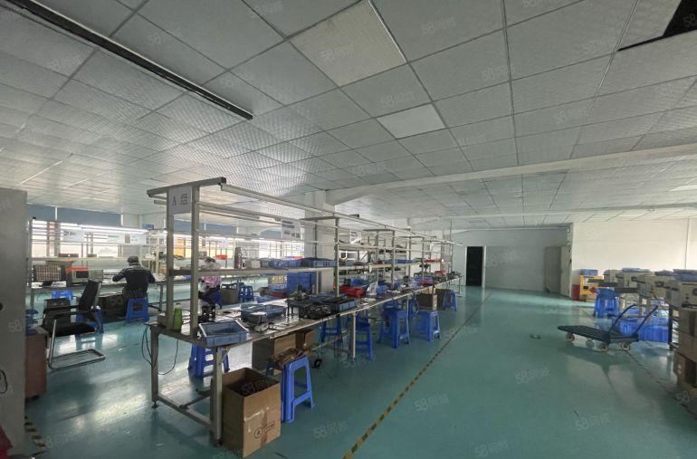 塘厦工业园新空三楼洁净厂房1050平，配套装修办公水电拎包入