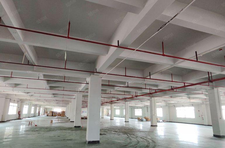 寮步楼上2500平方厂房出租，车间现成地坪漆，实际面积出租