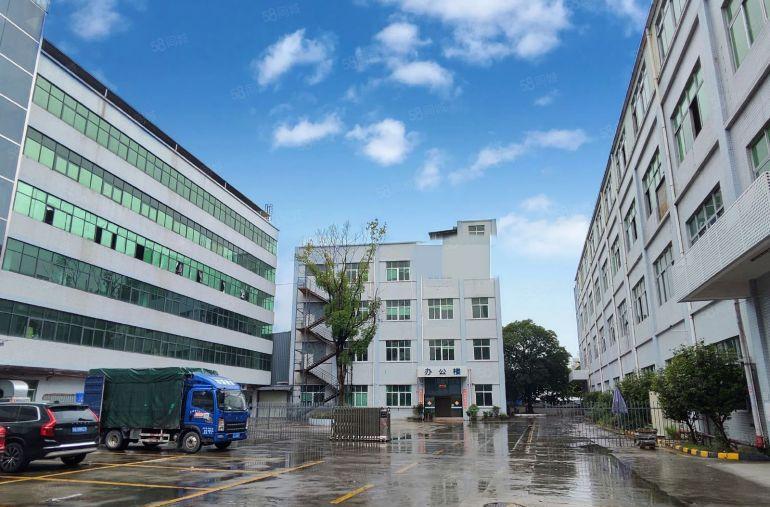 寮步华南城独门独院11300平方厂房出租一楼高度6米喷淋消防