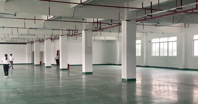 寮步新空楼上1760平，带精装修低价出租 有消防喷淋车间敞亮