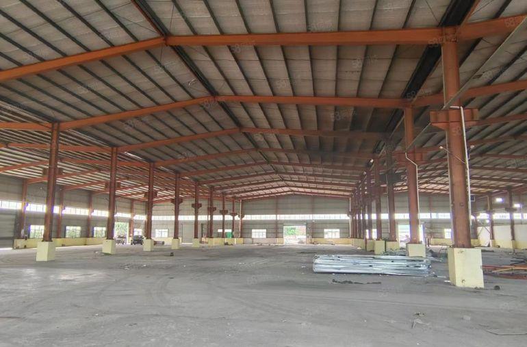 寮步缪边单一层钢结构独院11000平方厂房出租，现成办公室装