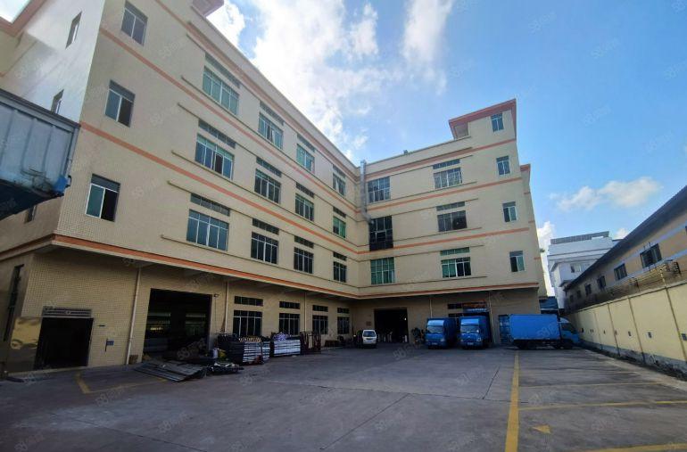 寮步竹园二楼1400平方厂房低价出租，现成办公室装修水电齐全