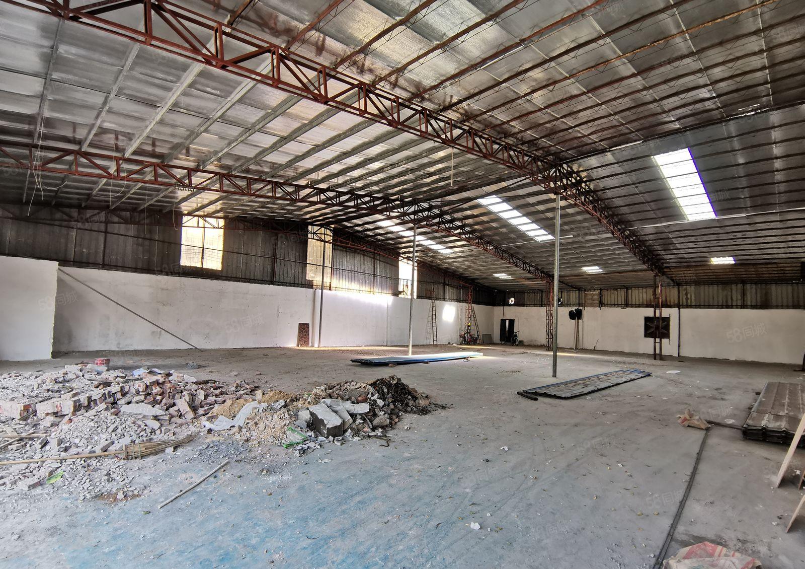 个人厂房出租一层钢构铁皮厂房650平方米