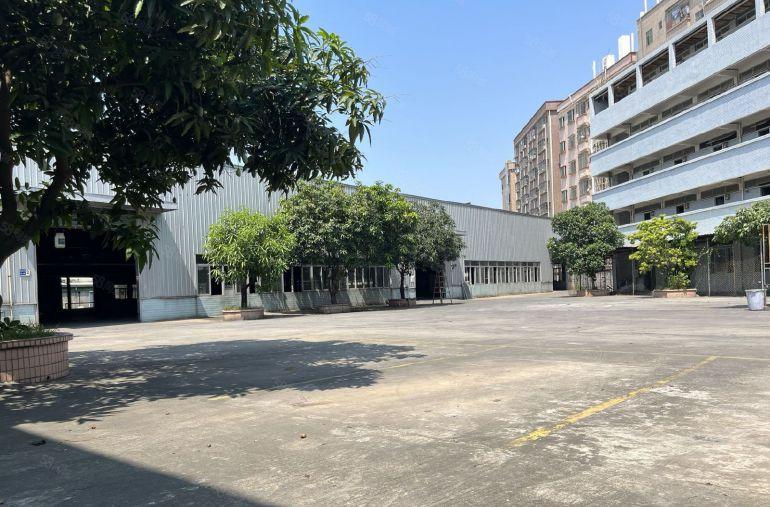 寮步靠近松山湖原房东独门独院单一层钢构厂房出租，报价18