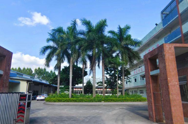 寮步凫山单一层独门独院6200平方厂房出租，现成办公室空地大