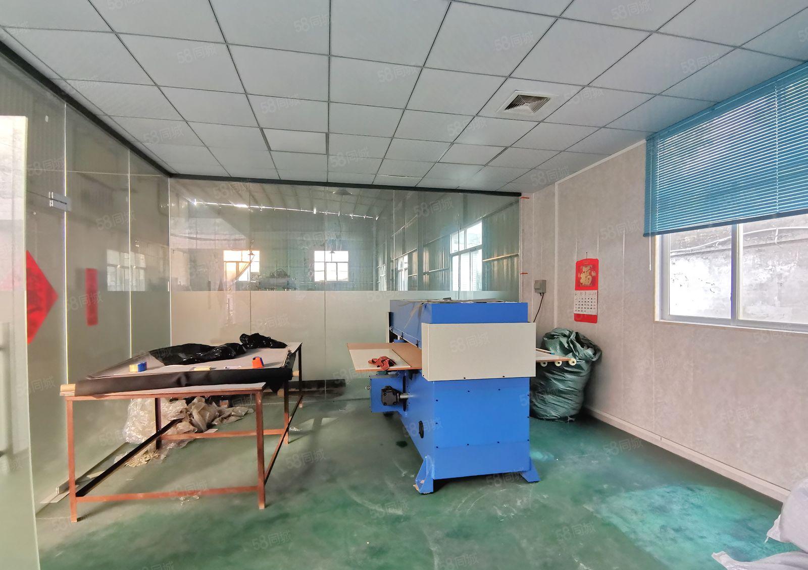 新出单一层钢结构厂房400平方米高7米，现成办公室水电装修