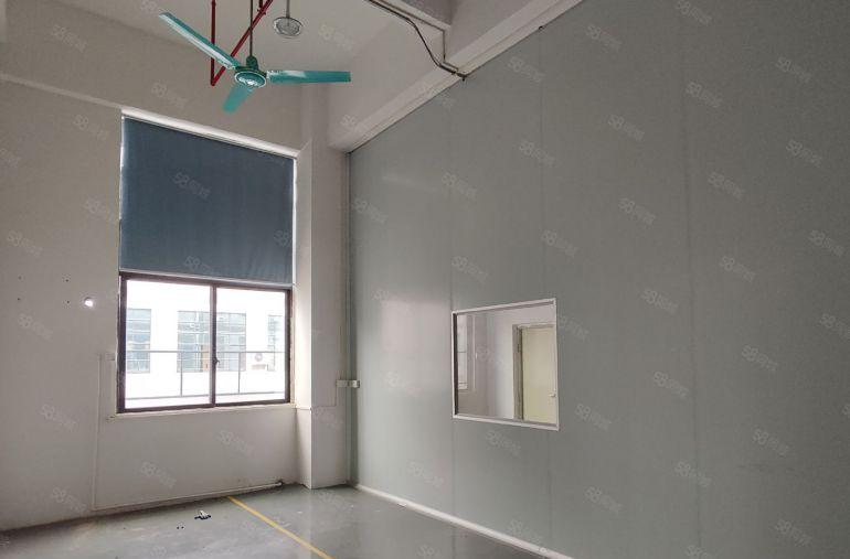 寮步泉塘楼上1300平方厂房出租，办公室带装修车间现成地坪漆