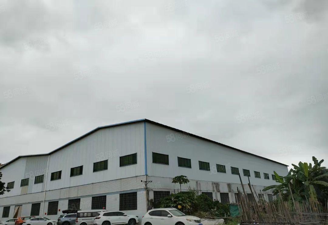 独院铁皮房3000平 滴水9米高 办公室200平米带现成行车