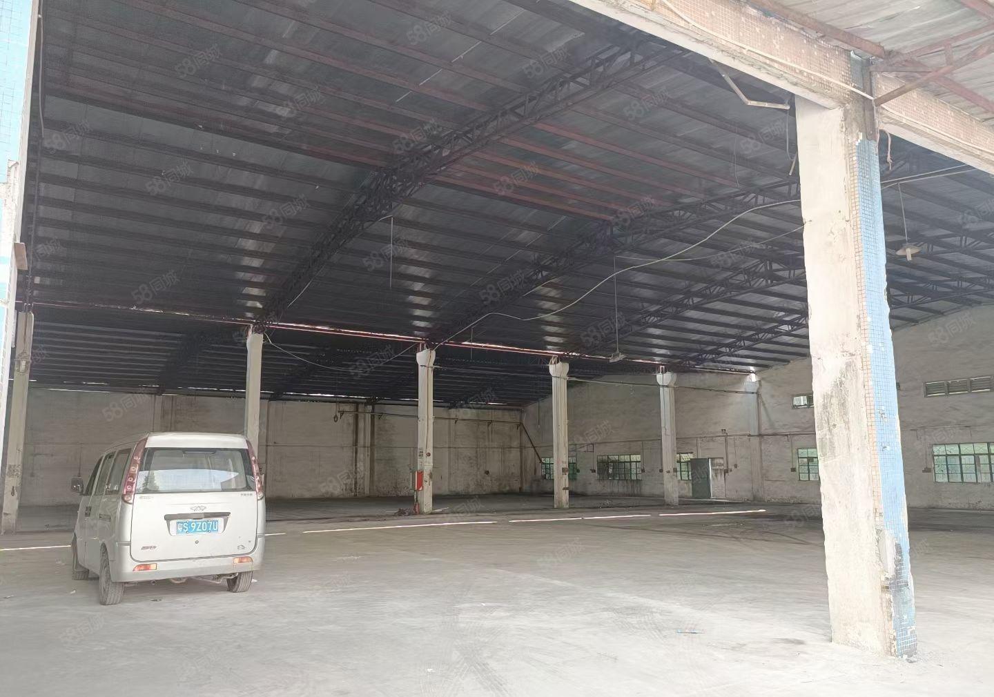 寮步砖墙到顶单一层小独院厂房2800平方出租 滴水7米