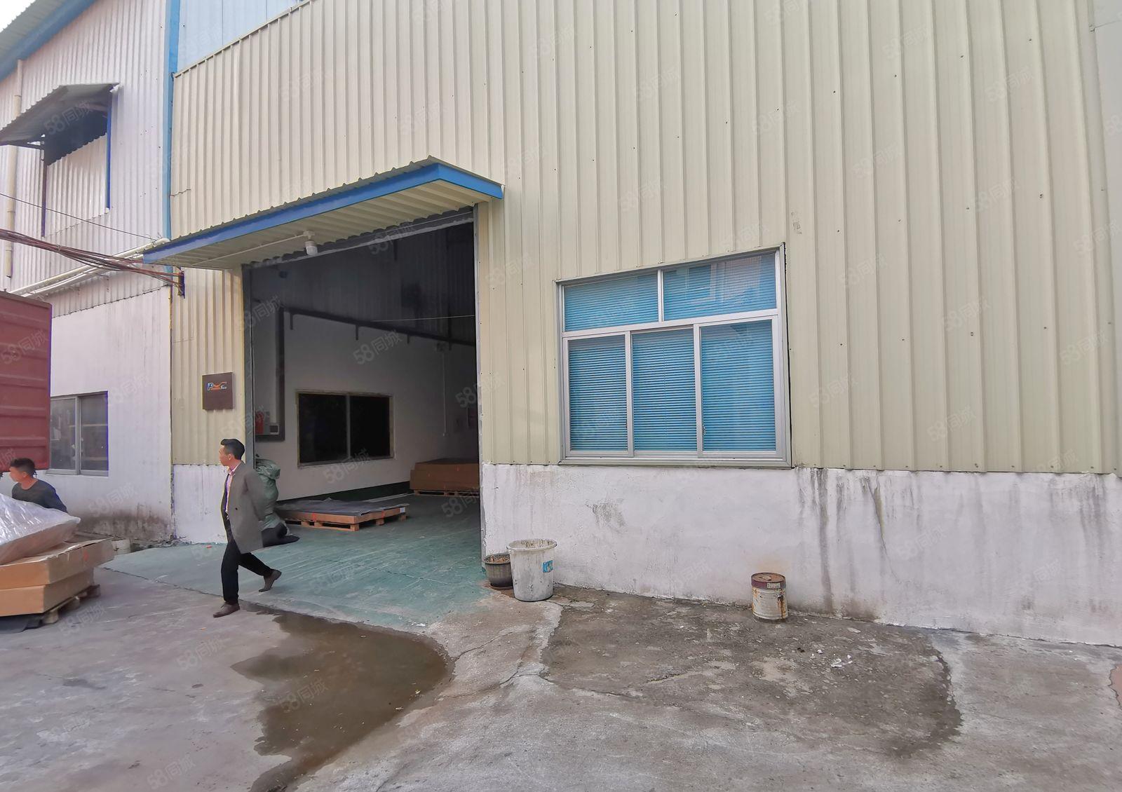 新出单一层钢结构厂房400平方米高7米，现成办公室水电装修