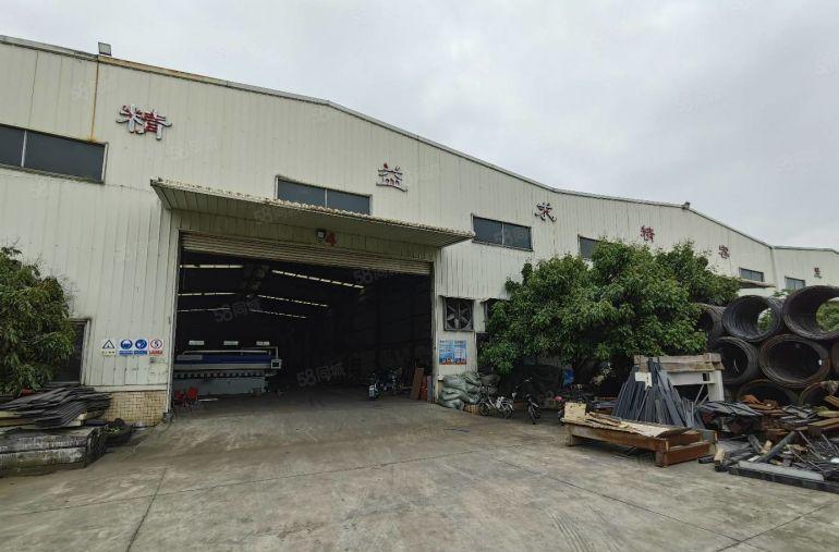 寮步镇工业区2000平方13米高带10吨行车单一层厂房出租