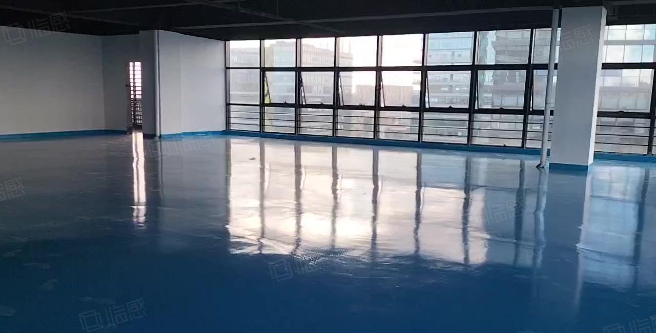 电商仓储行业厂房雁田工业区楼上500平分起现成地坪漆带办公