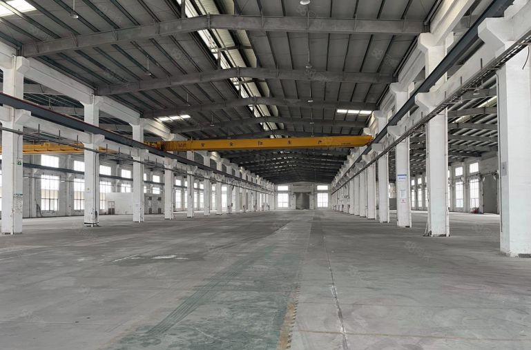 临深原房东12米高重工业钢构厂房独院15000平方米直租