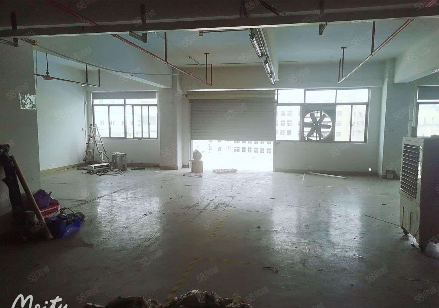 凤岗二楼红本厂房出租1000平米实际面积出租带地坪漆