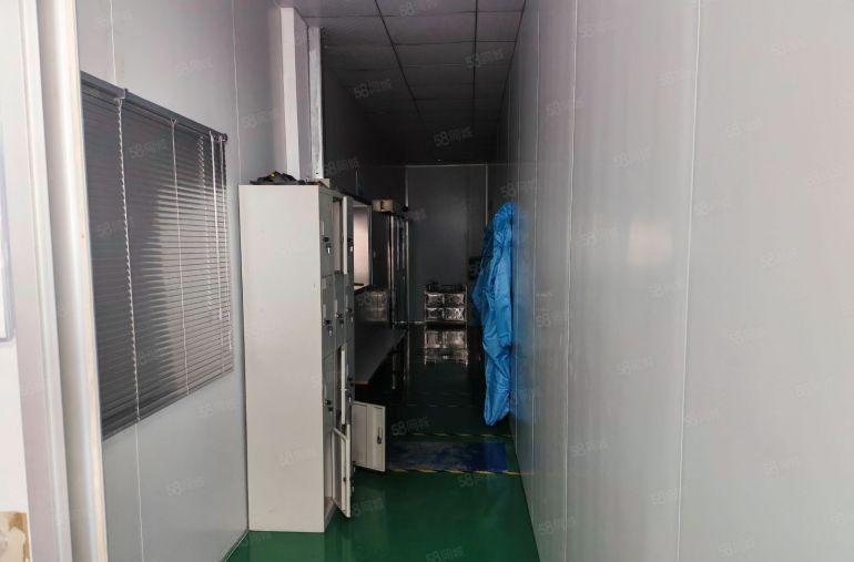 凤岗楼上精装修无尘车间1200平厂房出租主干道边上空地大