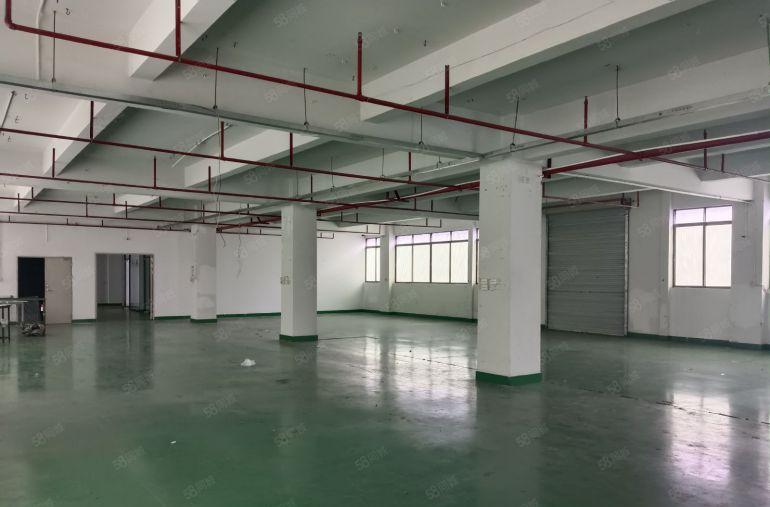 凤岗五联新出原房东带办公室精装修标准厂房二楼1000平招租