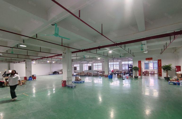 清溪三中楼上600平带装修电子厂房现成水电好招工