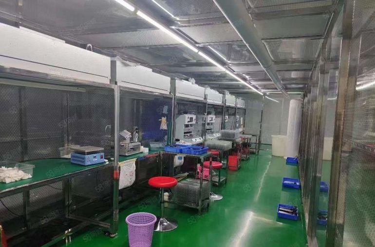 凤岗油甘埔新出独院无尘车间厂房仓库1200平，实际面积出租